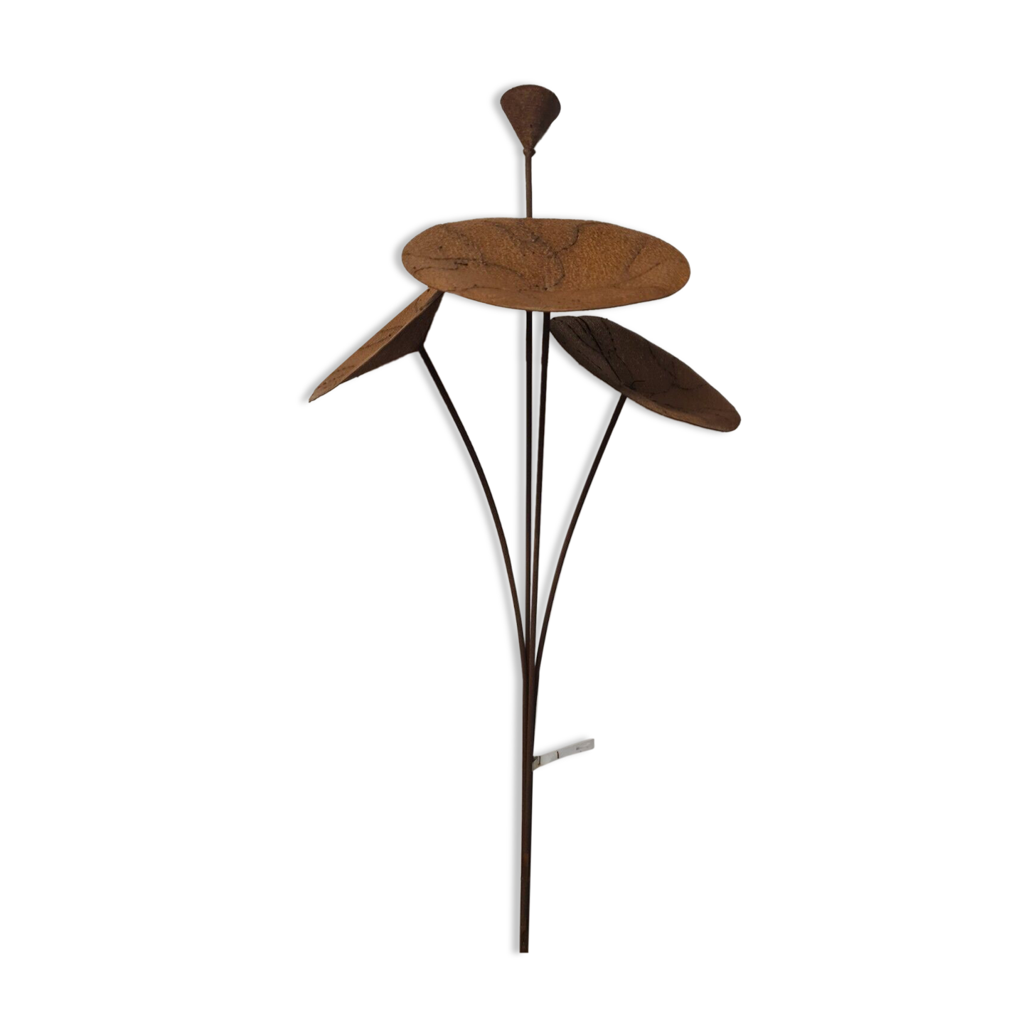 Wrought iron flowers / garden decoration