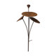 Wrought iron flowers / garden decoration
