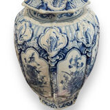 Delft earthenware vase XIXth