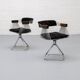 Rudi Verelst Delta Dining Chair Set 1970s