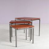 Nesting tables from the 1960s from the Netherlands.