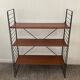 Tomado To.Decker shelf in teak and metal 50/60s