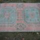 Vintage Turkish hallway rug 85x656 cm