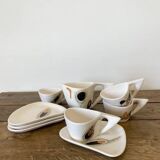 Modernist coffee service, Peter & Denise Orlando, Vallauris, 1950