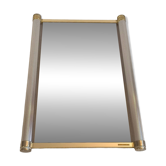 Pierre Vandel Paris - Très beau et rare grand miroir design 1970’s signé