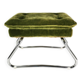 Art Deco folding pouf, Germany, 1970s