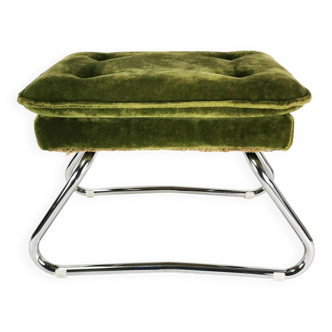 Pouf pliant Art déco, Allemagne, années 1970