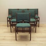 Set of six mahogany chairs, Danish design, 1970s, designer: Henning Kjærnul