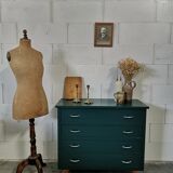 Chest of drawers vintage feet compass redesigned