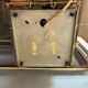 Vintage boom flush ceiling lamp by glashütte limburg smoked glass brass