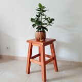 Vintage solid wood stool
