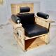 Cube chair by Heinz Julien