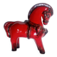 Bitossi - Aldo Londi - Red Roman Horse - glazed ceramic