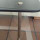 Vintage coffee table 1950/1960 two glass tops and bronze base