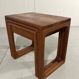 BR Gelsted teak nesting tables with drawer Denmark
