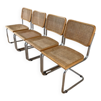 4 chair Marcel Breuer Ceska B32