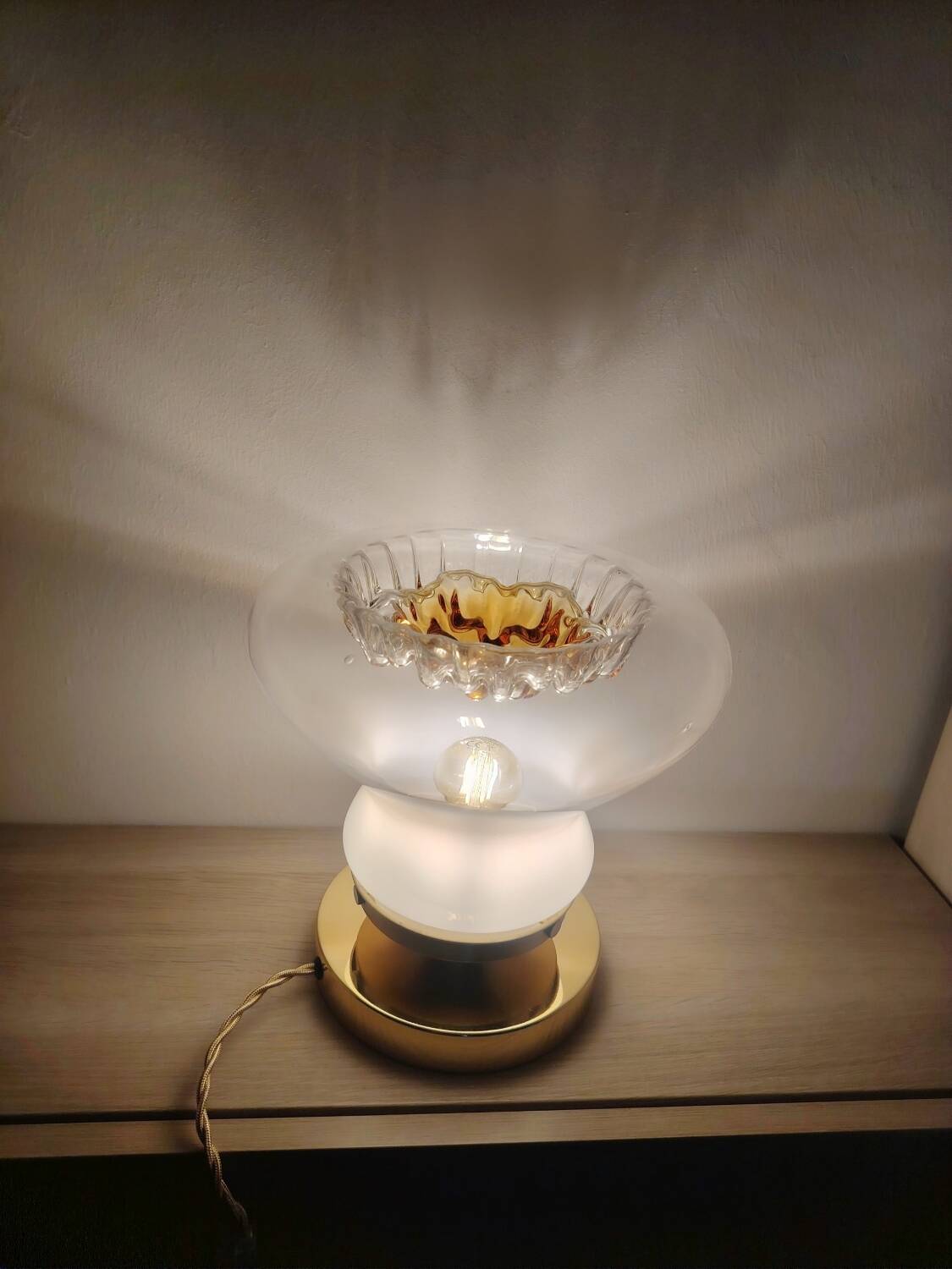 Murano Mazzega Lamp