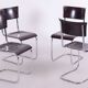 Set of 4 Restored Bauhaus Chairs, Mart Stam, Robert Slezak, Czechia, 1930s