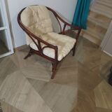 Bamboo and bentwood armchair from the 60s