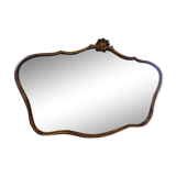 Louis XV style wooden mirror
