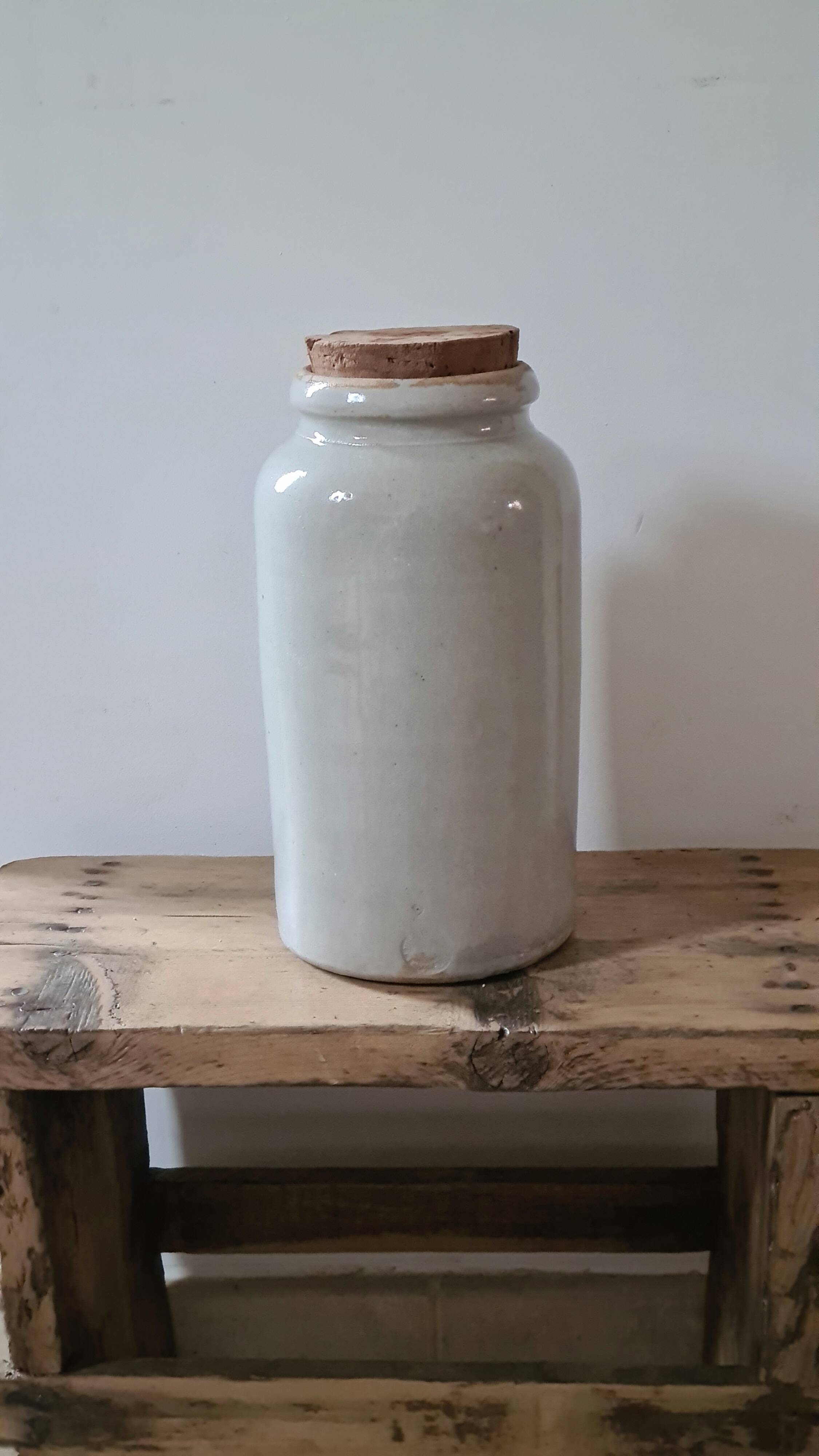 Sandstone jar Pont des Vernes 50s