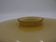Yellow glass lampshade