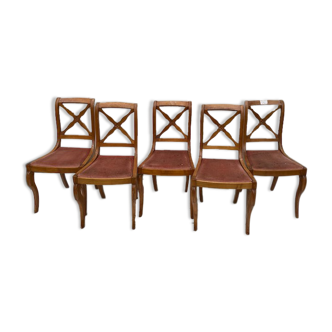 5 English chairs