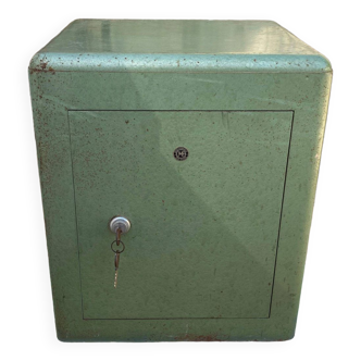 Safe industrial metal furniture brand manufrance 1950