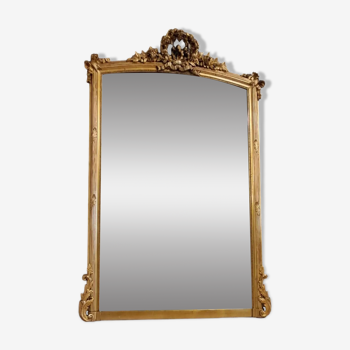 Miroir époque XIX 133 x 88cm