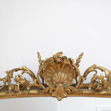 English victorian giltwood wall mirror - 174x138cm