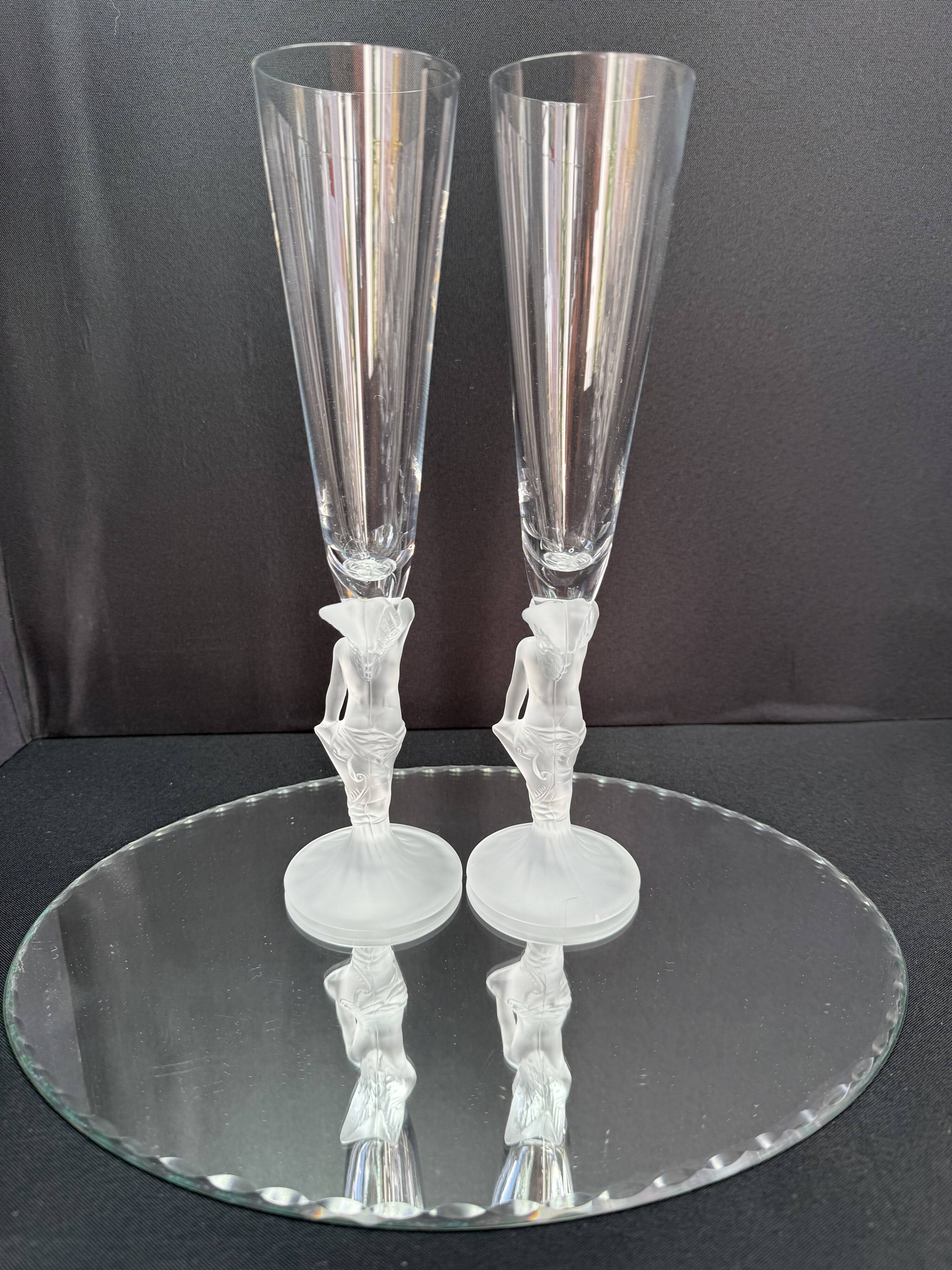 Flûtes à champagne Amour de Deutz