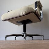 Vintage ADD FORM swivel armchair – chrome star base, 1970s