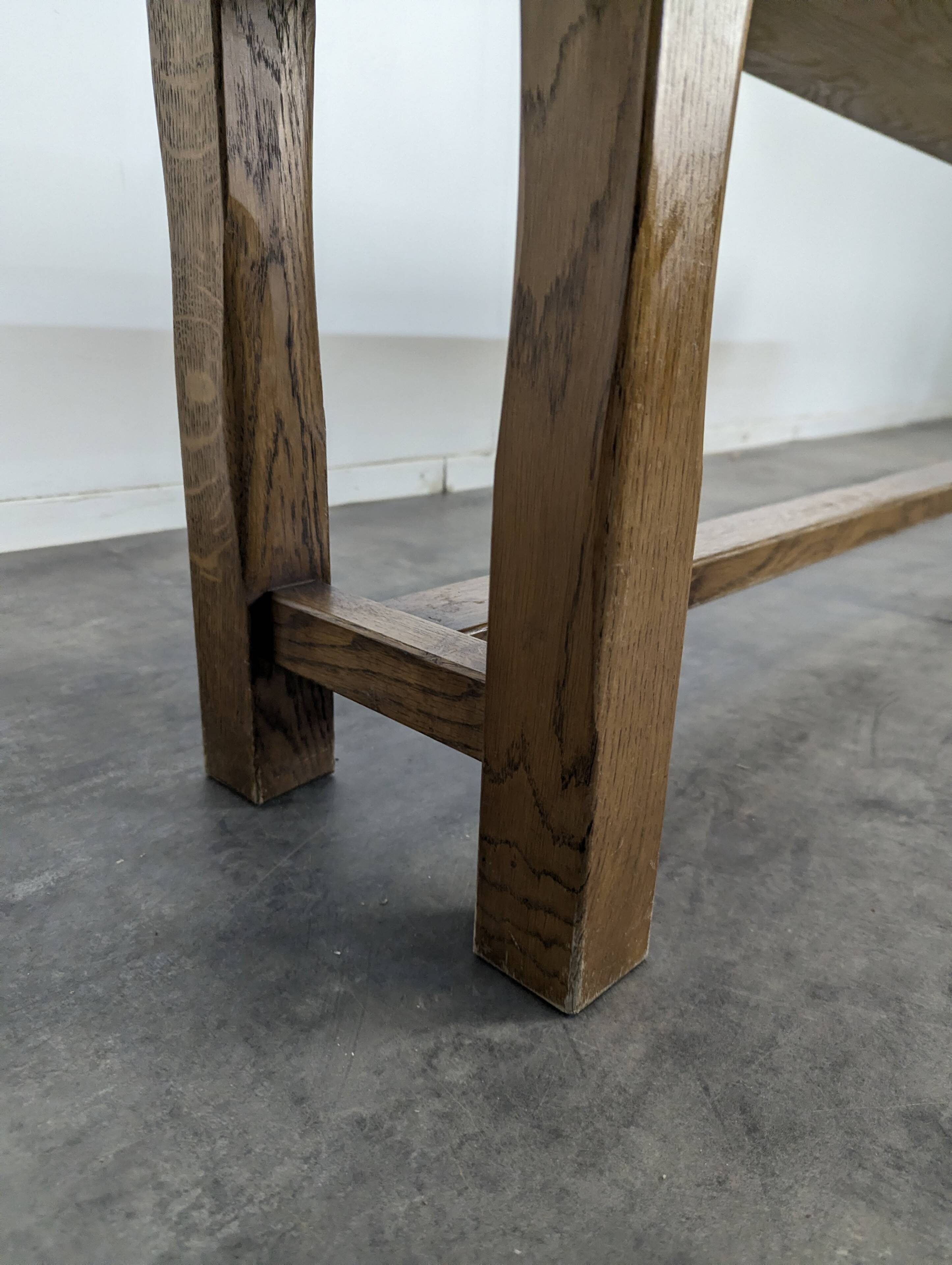 Banc en chêne