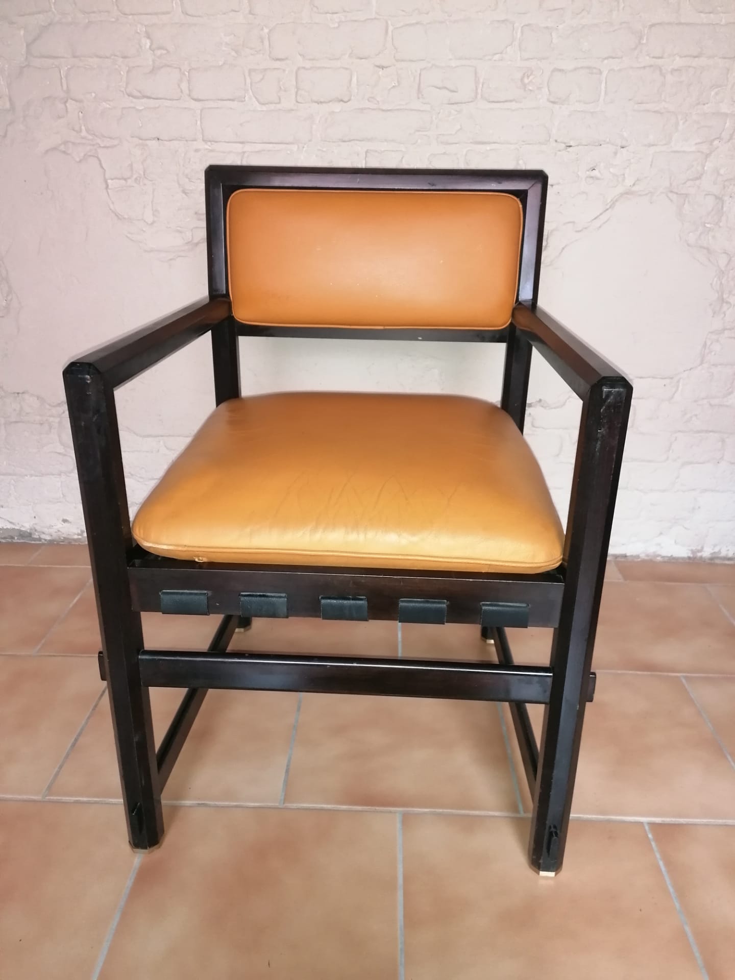 Wooden armchairs, design J.Wormley, Dunbar USA edition