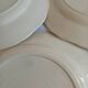 Set of 4 Digoin Sarreguemines Soup Plates – Ivory French Ironstone