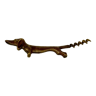 corkscrew old dog Dachshund or Basset bronze - Corkscrew - Korkenzieher
