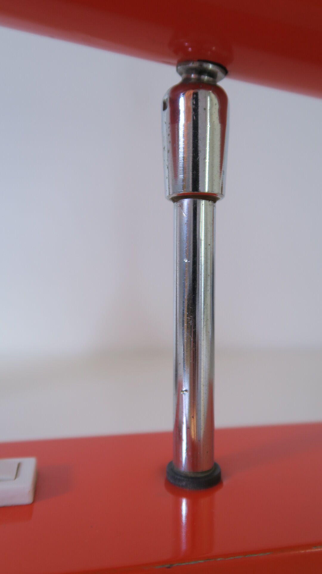 70s metal wall lamp, adjustable