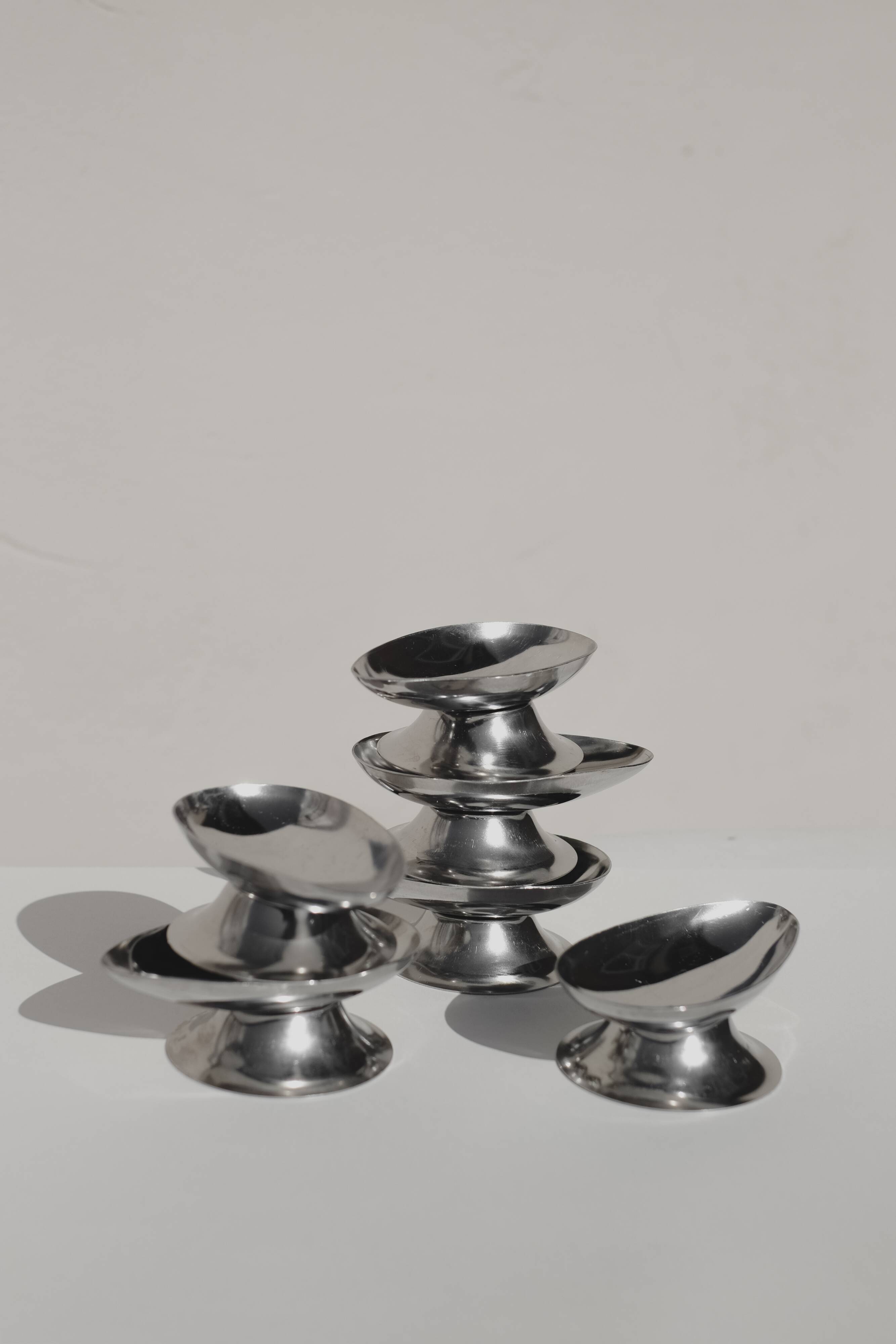 Set of 6 ice coupes