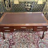 Empire style flat desk in mahogany