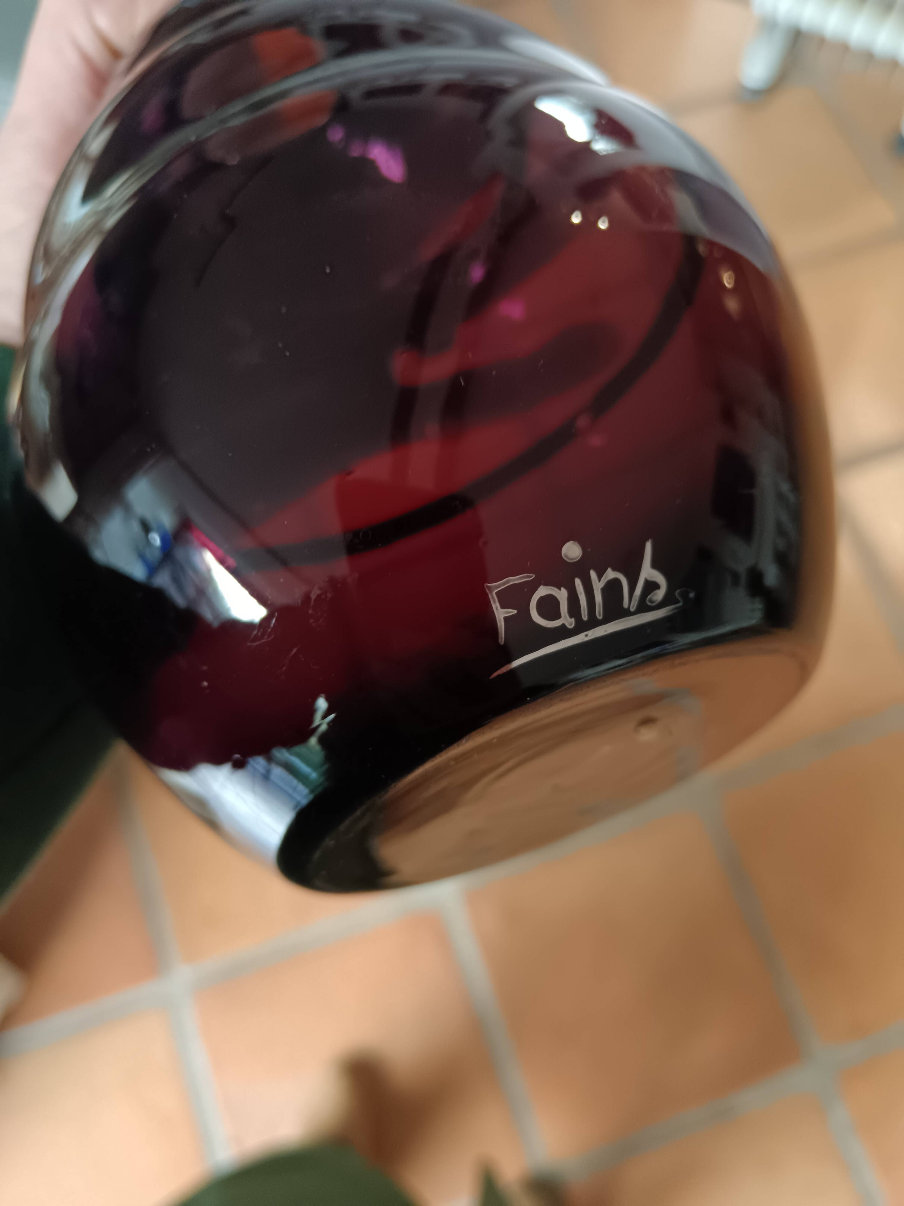 Fains Glass Vase