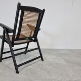 Mid century italian foldable chair, 1960s