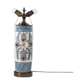 Mid-Century Ceramic Lamp by Marianne Johnson Hansen for Aluminia Faience
