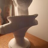 Female bust sculpture plaster