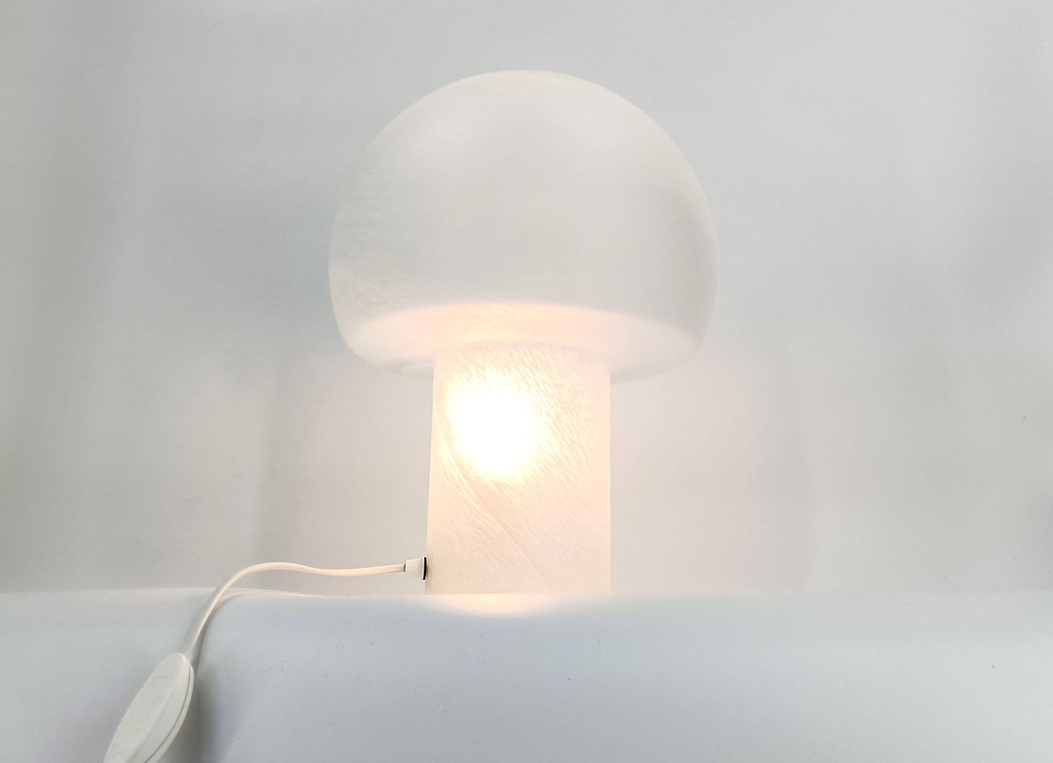 Paire de lampes de table champignons par Peil & Putzler, années 1970