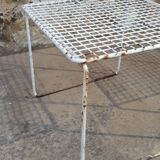 Two vintage metal chairs