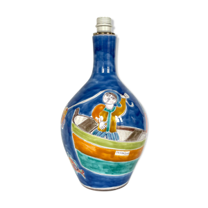 Pied de lampe en céramique