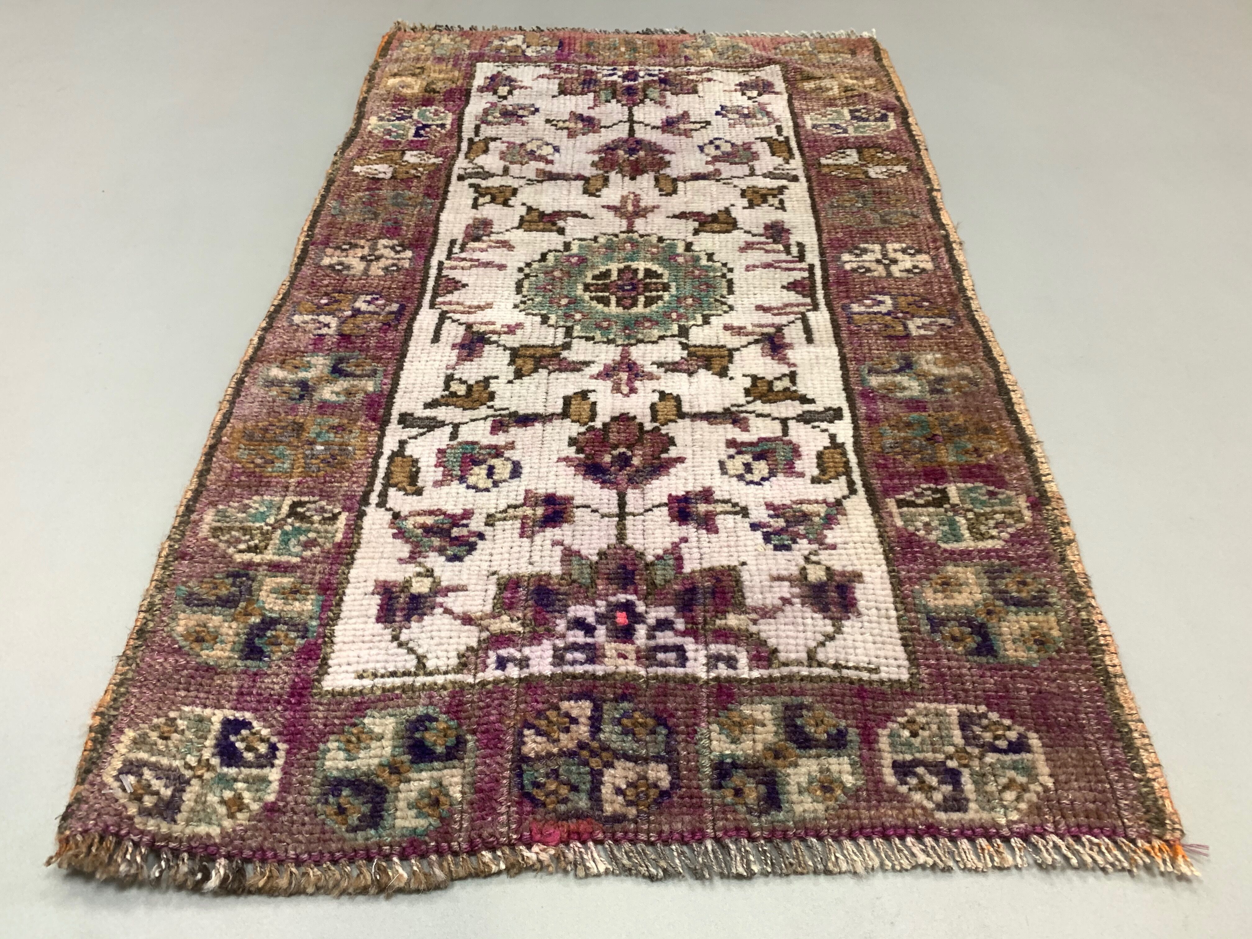 Turkish rug 95x55 cm