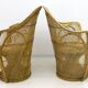 Pair of Mid-Century Modern Wicker Emmanuelle Armchairs from Kok Maison, 197