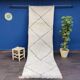 Beni Ouarain hallway rug with hollow diamonds 97x300cm