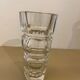 Art Deco cut crystal vase